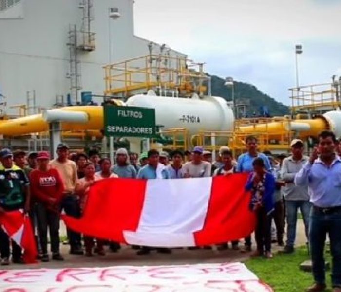 SPH alerta que planta de gas natural de Kámani sigue tomada por manifestantes