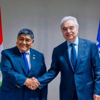 Impulsan colaboración entre el Perú y organismos internacionales de Energía