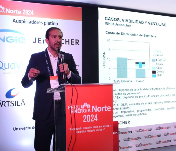 “Tenemos que educar al cliente en la valoración de proyectos de auto/cogeneración con gas”: Jenbacher con 70 MW en Perú