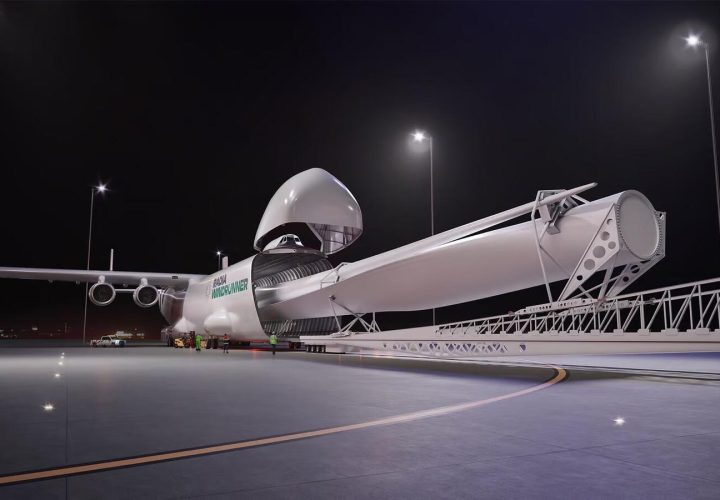 El avión más grande del mundo para transportar turbinas eólicas será construido próximamente