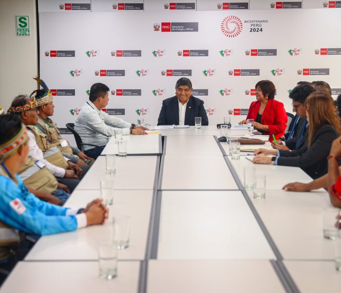 MINEM apoya solicitud de comunidades nativas para reactivar actividades de hidrocarburos en el Lote 8