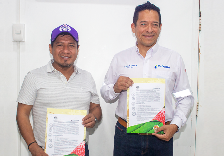 Gore Loreto y PetroTal firman acuerdo para mejorar la calidad de vida en el distrito Puinahua