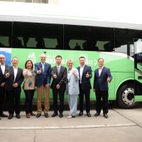 Llegan al Perú dos buses eléctricos destinados para el turismo en Machu Picchu