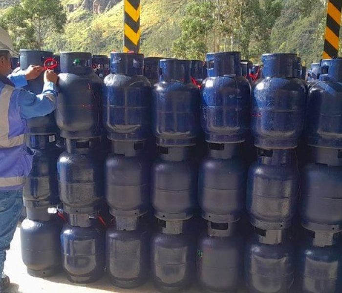 Más de 2500 balones de GLP inmovilizados en Cusco por condiciones de inseguridad