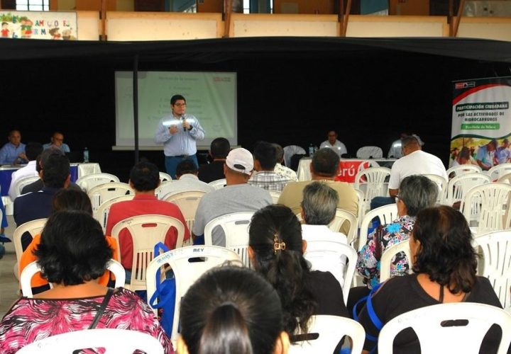 OIG Perú, nuevo operador del Lote X, presentó su programa de trabajo a los ciudadanos de Talara