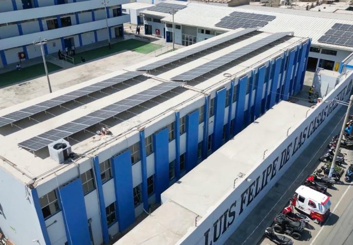 Planta fotovoltaica de Acciona dotará energía limpia y fiable a instituto superior de Ica