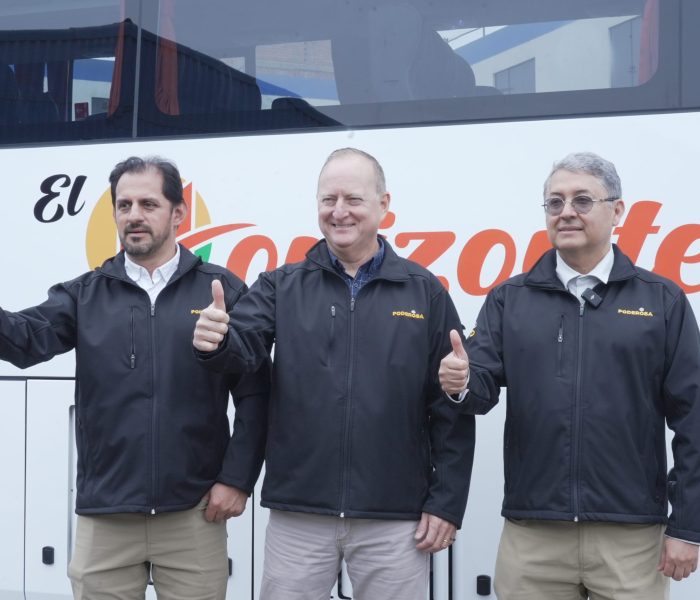 Poderosa: Flota de buses de transporte de personal será totalmente eléctrica al 2030