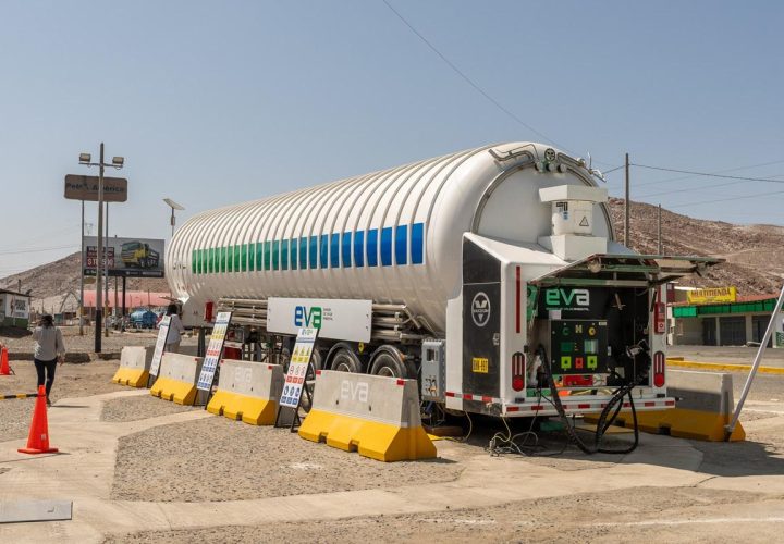 Tercera estación de GNL desarrollada por Camisea y EVA se inauguró en La Joya, Arequipa