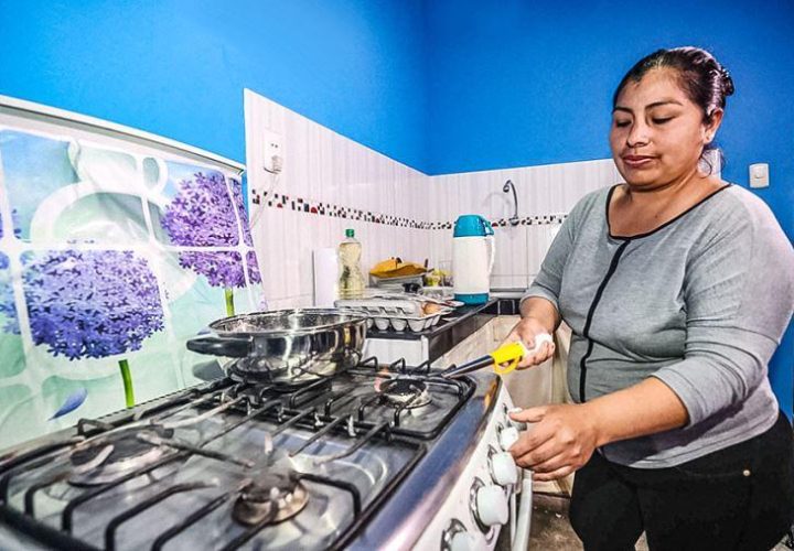 Uso de gas para la preparación de alimentos alcanzó al 88.6% de los hogares del país