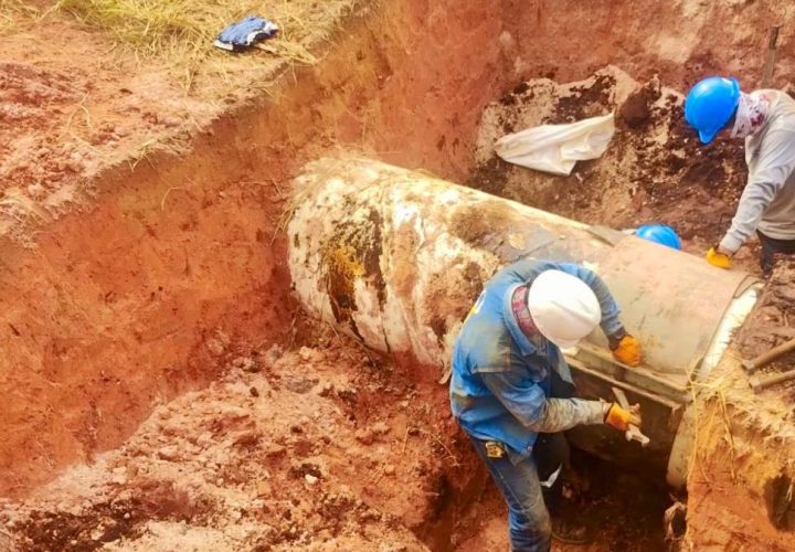 afloramiento oleoductor