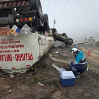 Anuncian capacitaciones por la decena de volcaduras de camiones cisterna en Moquegua