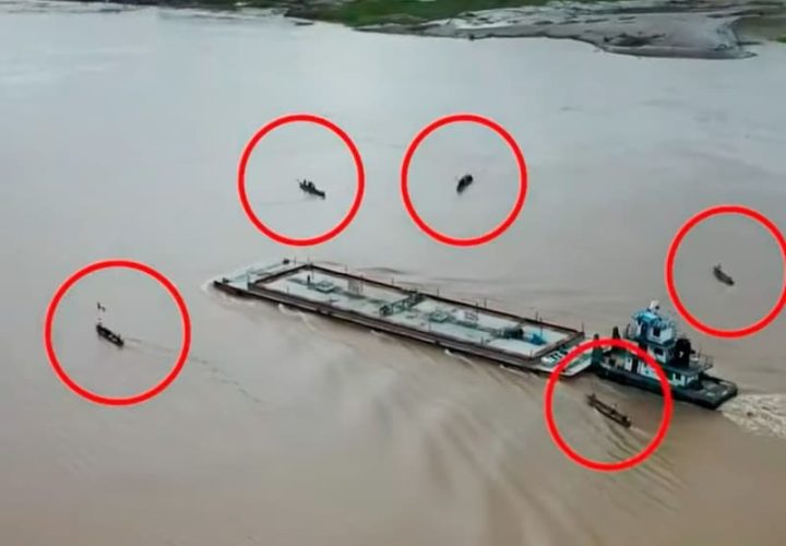 secuestro barco petroleo loreto